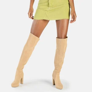 Women BUFFALO Ankle Boots^Amy Overknee Boot Vegan