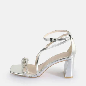 Women BUFFALO Occasion Shoes^April Glam Heeled Sandals Vegan