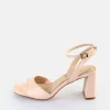 Women BUFFALO Occasion Shoes^April Neat Heeled Sandals Vegan
