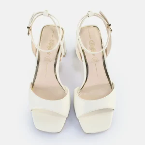 Women BUFFALO Occasion Shoes^April Neat Heeled Sandals Vegan