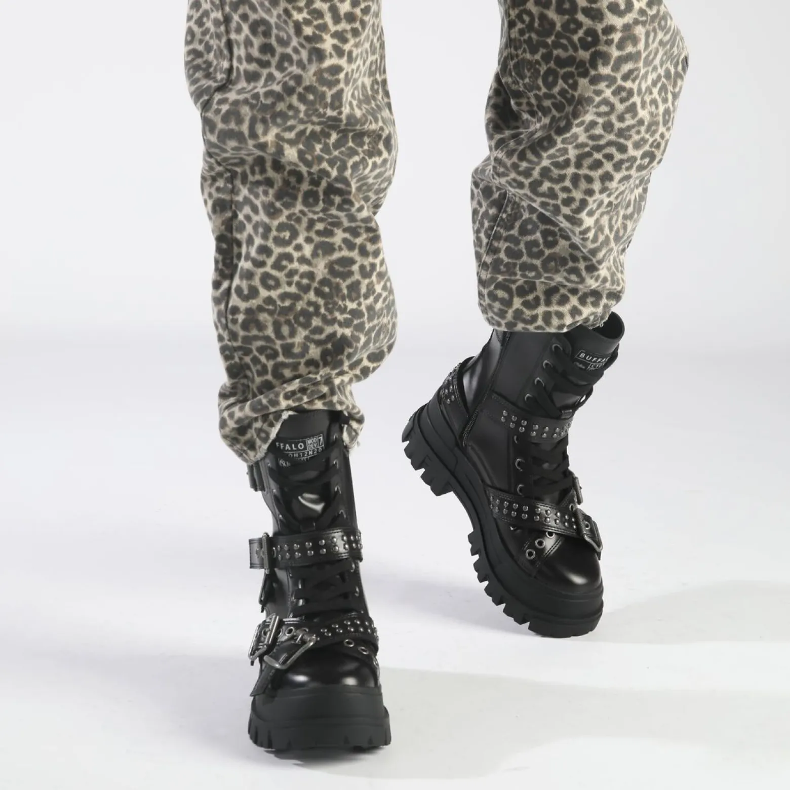 aspha_buckle_mid_ankle_boot_vegan_1.webp Women BUFFALO Vegan Shoes^Aspha Buckle Mid Ankle Boot Vegan