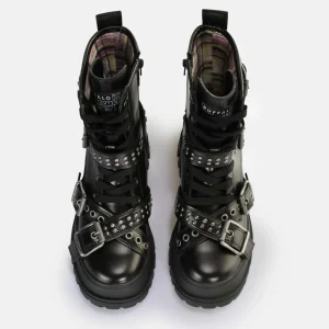Women BUFFALO Vegan Shoes^Aspha Buckle Mid Ankle Boot Vegan