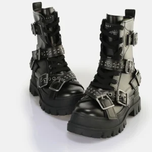 Men BUFFALO Men Shoes^Aspha Buckle Mid Men Ankle Boot Vegan