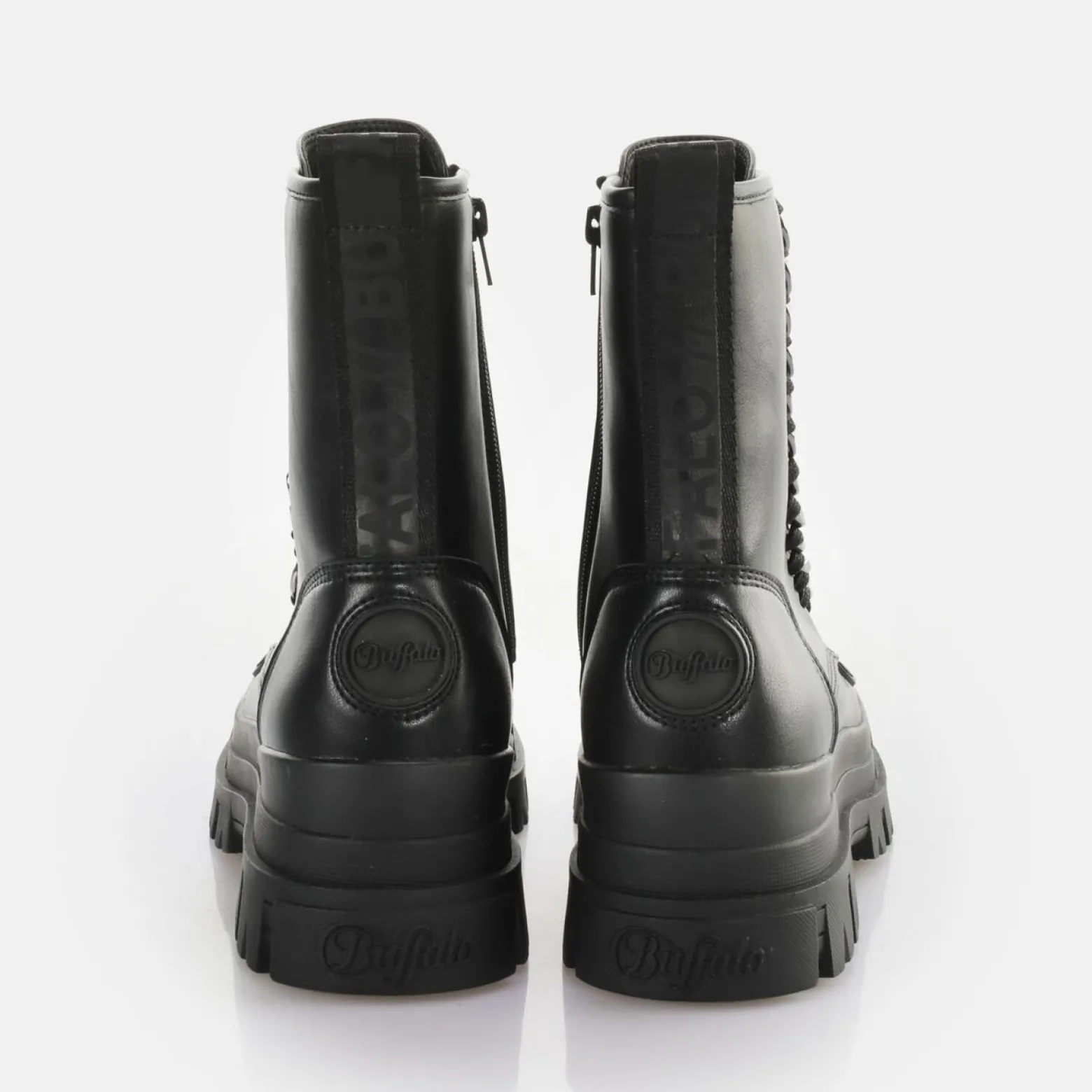 aspha_chain_laceup_mid_ankleboot_vegan_2.webp Women BUFFALO Ankle Boots^Aspha Chain Laceup Mid Ankle-Boot Vegan