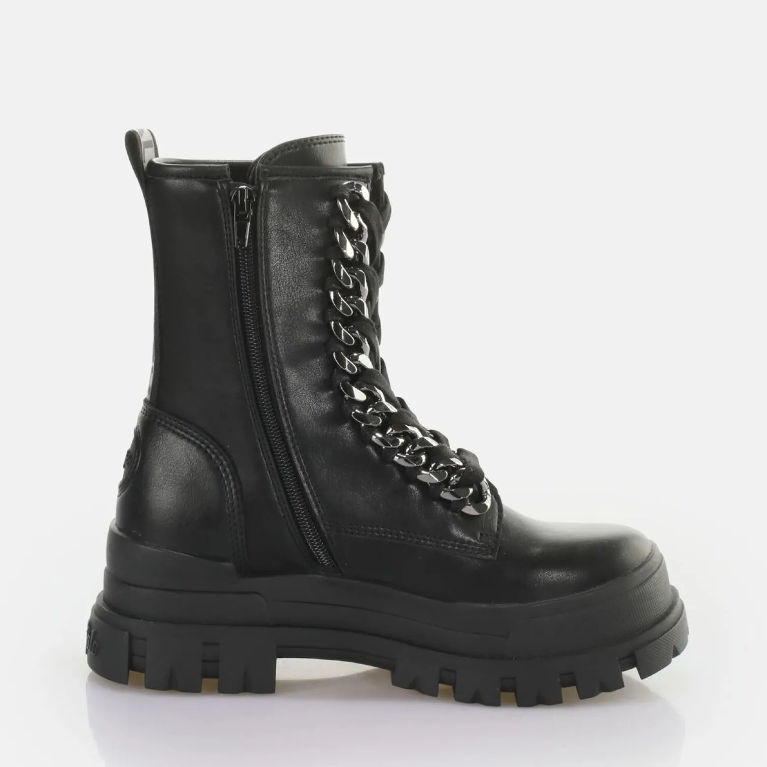 aspha_chain_laceup_mid_ankleboot_vegan_4.webp Women BUFFALO Ankle Boots^Aspha Chain Laceup Mid Ankle-Boot Vegan