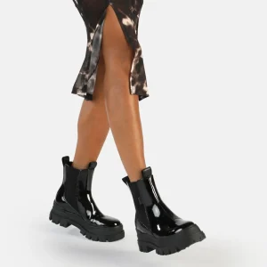 Women BUFFALO Ankle Boots^Aspha Chelsea Mid Ankle-Boot Vegan