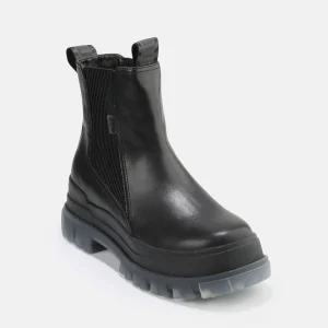 Women BUFFALO Ankle Boots^Aspha Chelsea Vegan Mid Ankle Boots