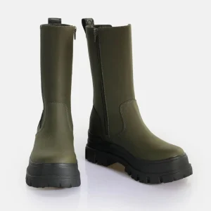 Women BUFFALO Vegan Shoes^Aspha Clf Rain Chelsea Hi Boot Vegan
