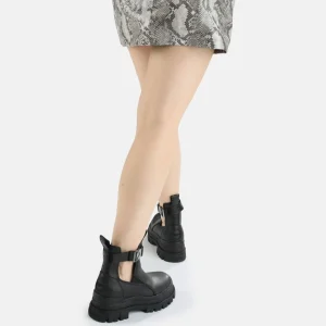 Women BUFFALO Ankle Boots^Aspha Coa Bootie Vegan