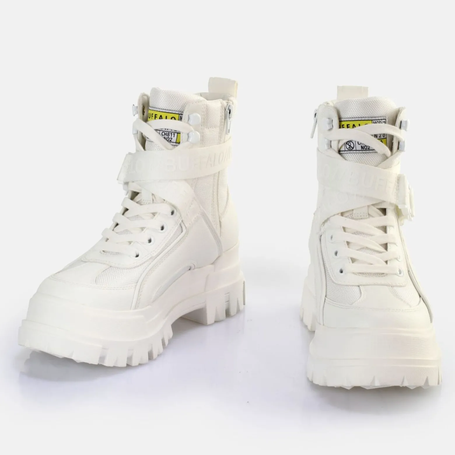 aspha_com_laceup_mid_ankle_boot_vegan_3-1.webp Women BUFFALO Vegan Shoes^Aspha Com1 Laceup Mid Ankle Boot Vegan