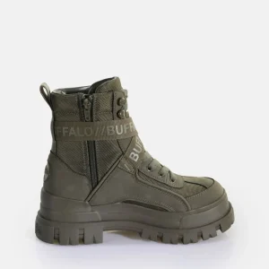 Women BUFFALO Ankle Boots^Aspha Com1 Laceup Mid Men'S Vegan Ankle Boot