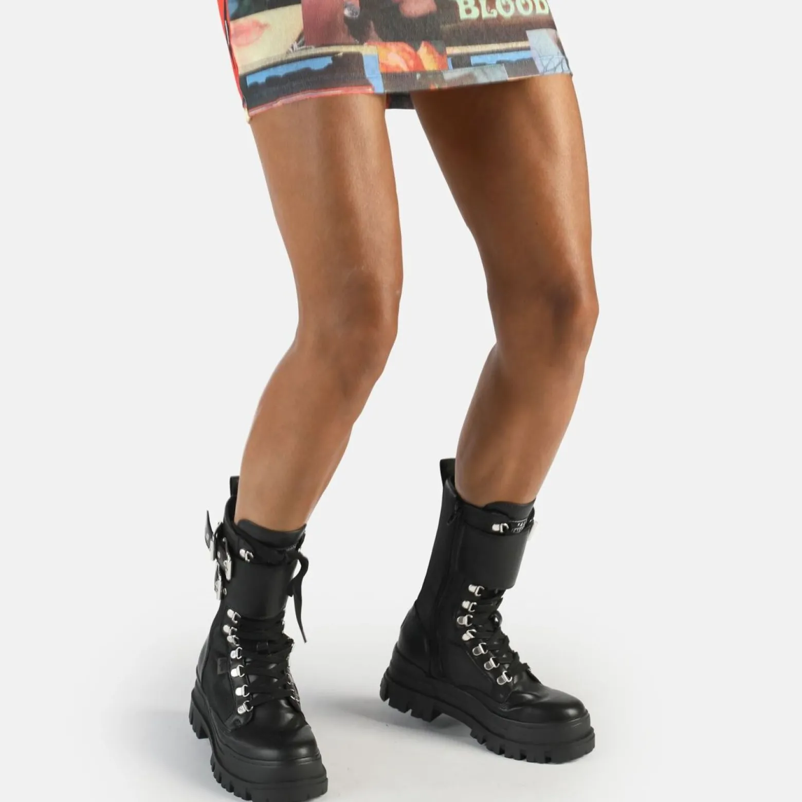 aspha_com_steel_laceup_hi__vegan_nappanylon__1.webp Women BUFFALO Vegan Shoes^Aspha Com Steel Laceup Hi - Vegan Nappa/Nylon -