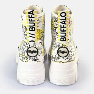 Women BUFFALO Ankle Boots^Aspha Lace Up Hi Ankle Boot Vegan