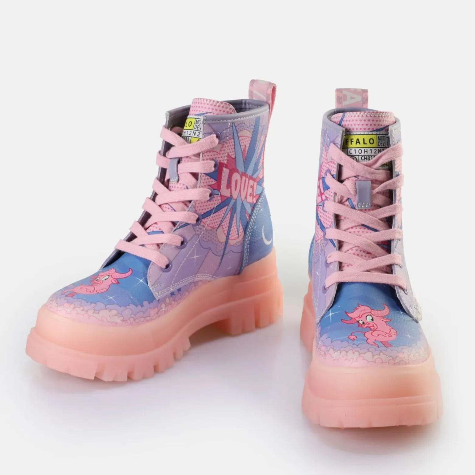 aspha_lace_up_hi_ankle_boot_vegan_3-4.webp Women BUFFALO Ankle Boots^Aspha Lace Up Hi Ankle Boot Vegan