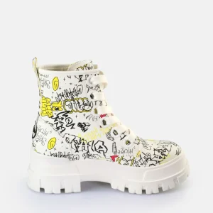 Women BUFFALO Ankle Boots^Aspha Lace Up Hi Ankle Boot Vegan