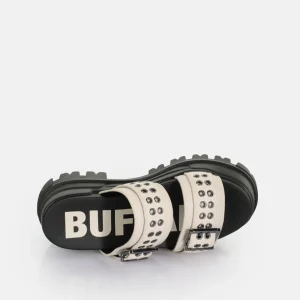 Women BUFFALO Vegan Shoes^Aspha Loop Platform Sandals Vegan