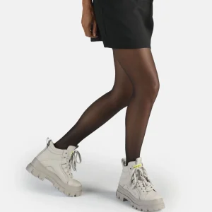 Women BUFFALO Ankle Boots^Aspha Nc Mid Laceup Ankle-Boot Vegan