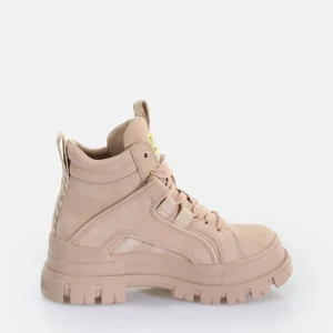 Women BUFFALO Ankle Boots^Aspha Nc Mid Laceup Ankle-Boot Vegan