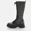 Women BUFFALO Vegan Shoes^Aspha On Pin Laceup Hi Boot Vegan