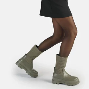 Women BUFFALO Vegan Shoes^Aspha Sock Boot Short Boot Vegan