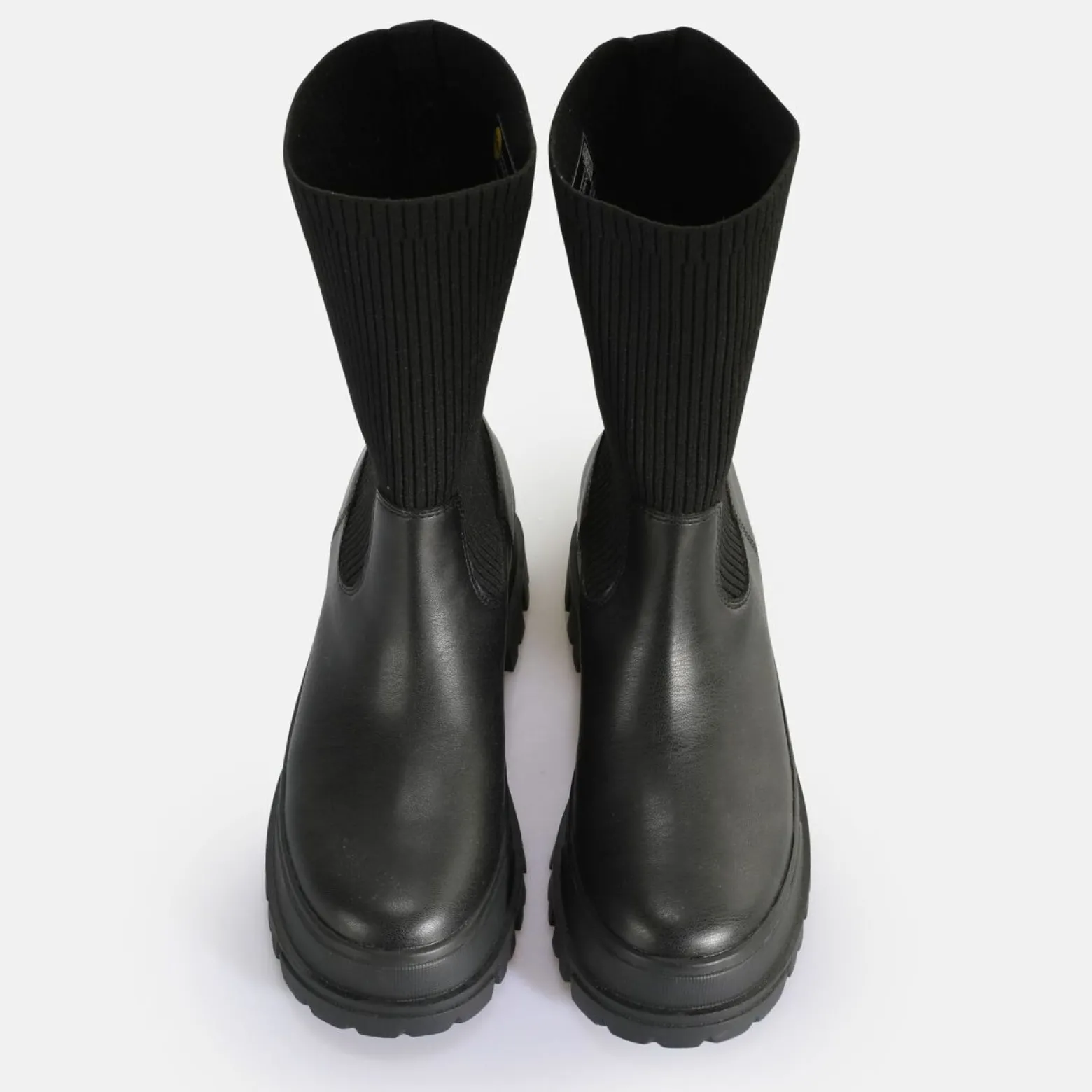 aspha_sock_boot_short_boot_vegan_6.webp Women BUFFALO Vegan Shoes^Aspha Sock Boot Short Boot Vegan