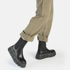 Women BUFFALO Ankle Boots^Ava Chelsea Vegan Boot