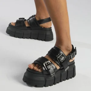 Women BUFFALO Vegan Shoes^Ava Platform Sandals Vegan
