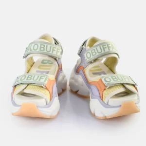 Women BUFFALO Vegan Shoes^Binary 0 Platform Sandals Vegan