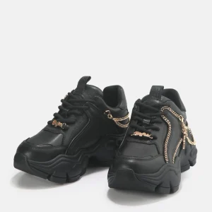 Women BUFFALO Vegan Shoes^Binary Chain Sneaker Low Vegan