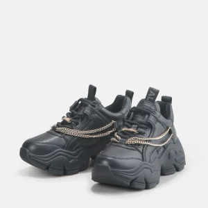 Women BUFFALO Vegan Shoes^Binary Chain Trainer Low Vegan