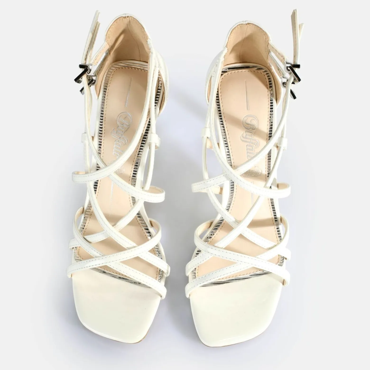 blair_cage_heeled_sandals_vegan_2.webp Women BUFFALO Occasion Shoes^Blair Cage Heeled Sandals Vegan