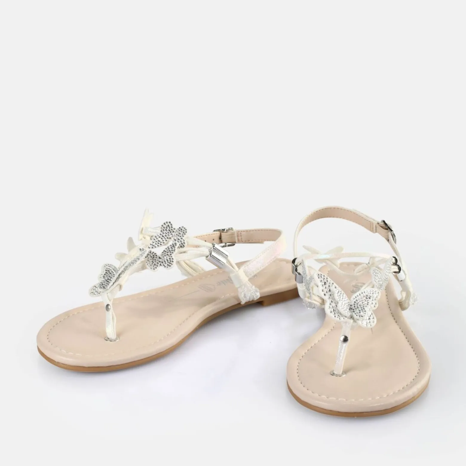 capri_sparkling_butterfly_sandals_vegan_2.webp Women BUFFALO Vegan Shoes^Capri Sparkling Butterfly Sandals Vegan
