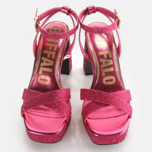 Women BUFFALO Occasion Shoes^Cherry Spark