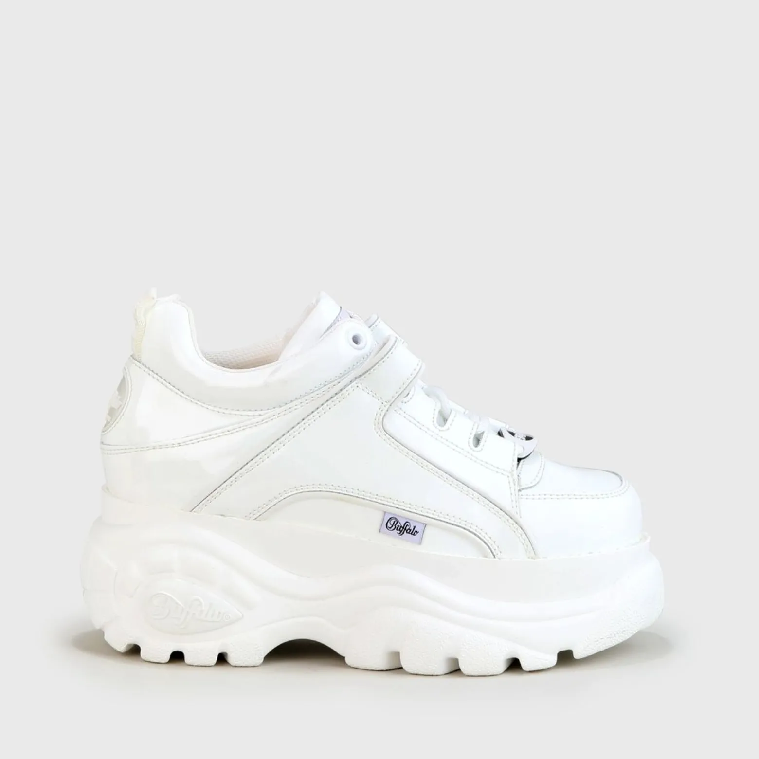 classic_sneaker_low_patent_leather_0.webp Women BUFFALO Classics^Classic Sneaker Low Patent Leather