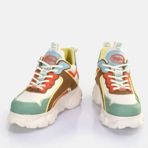Women BUFFALO Vegan Shoes^Cld Chai Sneaker Low Vegan