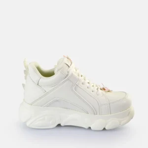 Women BUFFALO Bridal Shoes^Cld Corin Butterflies Sneakers Low Vegan