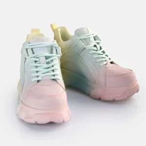 Women BUFFALO Vegan Shoes^Cld Corin Gradient Sneakers Low Vegan