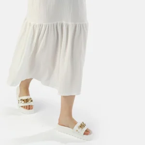 Women BUFFALO Vegan Shoes^Eve Chain Platform Sandals Vegan