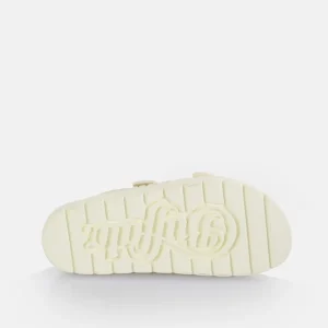 Women BUFFALO Vegan Shoes^Eve Sol Platform Slide Vegan