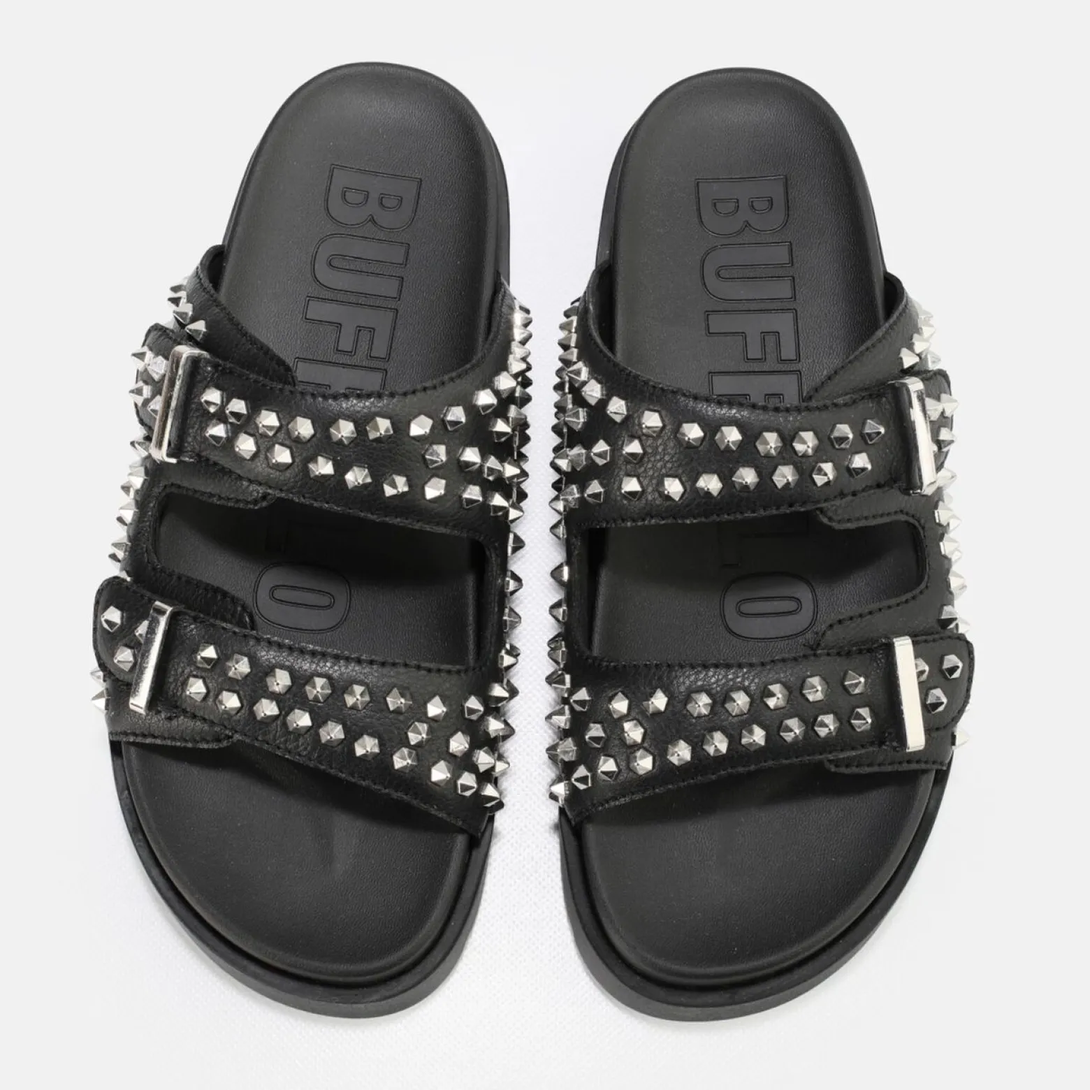 eve_stud_platform_sandals_vegan_2.webp Women BUFFALO Vegan Shoes^Eve Stud Platform Sandals Vegan