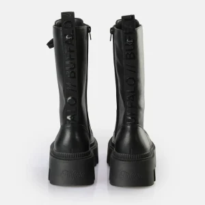 Women BUFFALO Vegan Shoes^Flora Laceup Hi Boot Vegan