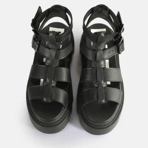 Women BUFFALO Vegan Shoes^Flora On Fisher Platform Sandals Vegan