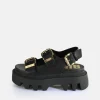 Women BUFFALO Vegan Shoes^Flora On Platform Sandals Vegan