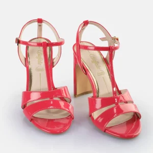 Women BUFFALO Occasion Shoes^Jean Cage Heeled Sandals Vegan