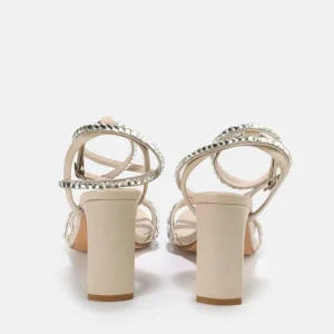 Women BUFFALO Occasion Shoes^Jean Glam High-Heeled Sandal Vegan