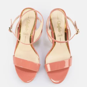 Women BUFFALO Occasion Shoes^Jean Neat Heeled Sandal Vegan