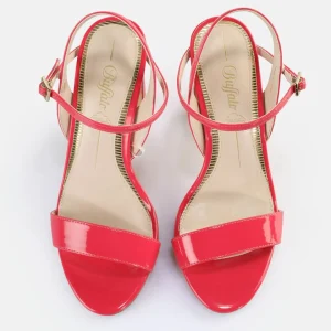 Women BUFFALO Occasion Shoes^Jean Neat Heeled Sandals Vegan