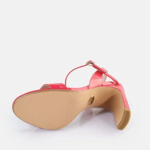 Women BUFFALO Occasion Shoes^Jean Neat Heeled Sandals Vegan