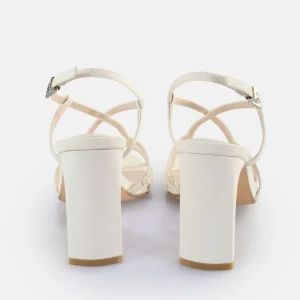 Women BUFFALO Occasion Shoes^Jean Vamp Heeled Sandals Vegan
