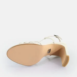 Women BUFFALO Occasion Shoes^Jean Vamp Heeled Sandals Vegan